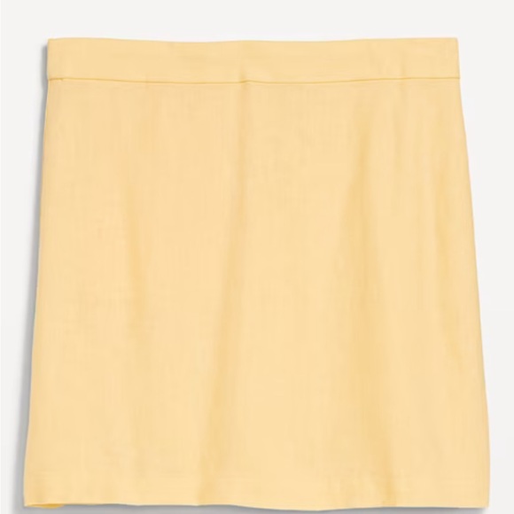 Butter Yellow Button-Up Top and Skirt set - Picture 9 of 9